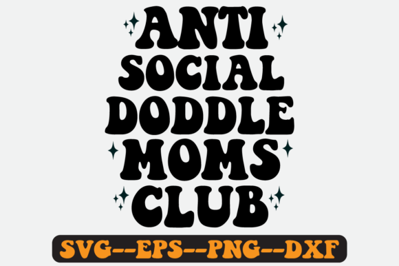 Anti Social Mama Club Quote Retro Svg Graphics & Crafts Review