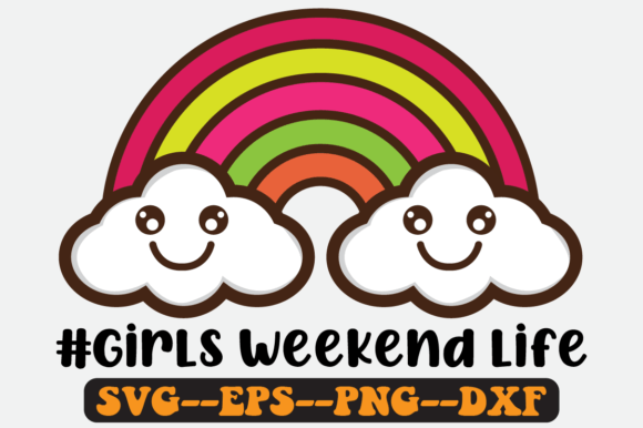Girls Weekend Life Quote Retro Svg Graphics for Crafts