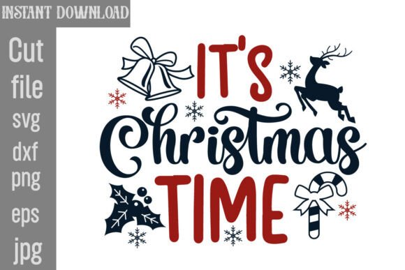 It’s Christmas Time SVG Cut File Review